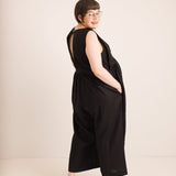 JOURNY Linen Jumpsuit Ada Black 9