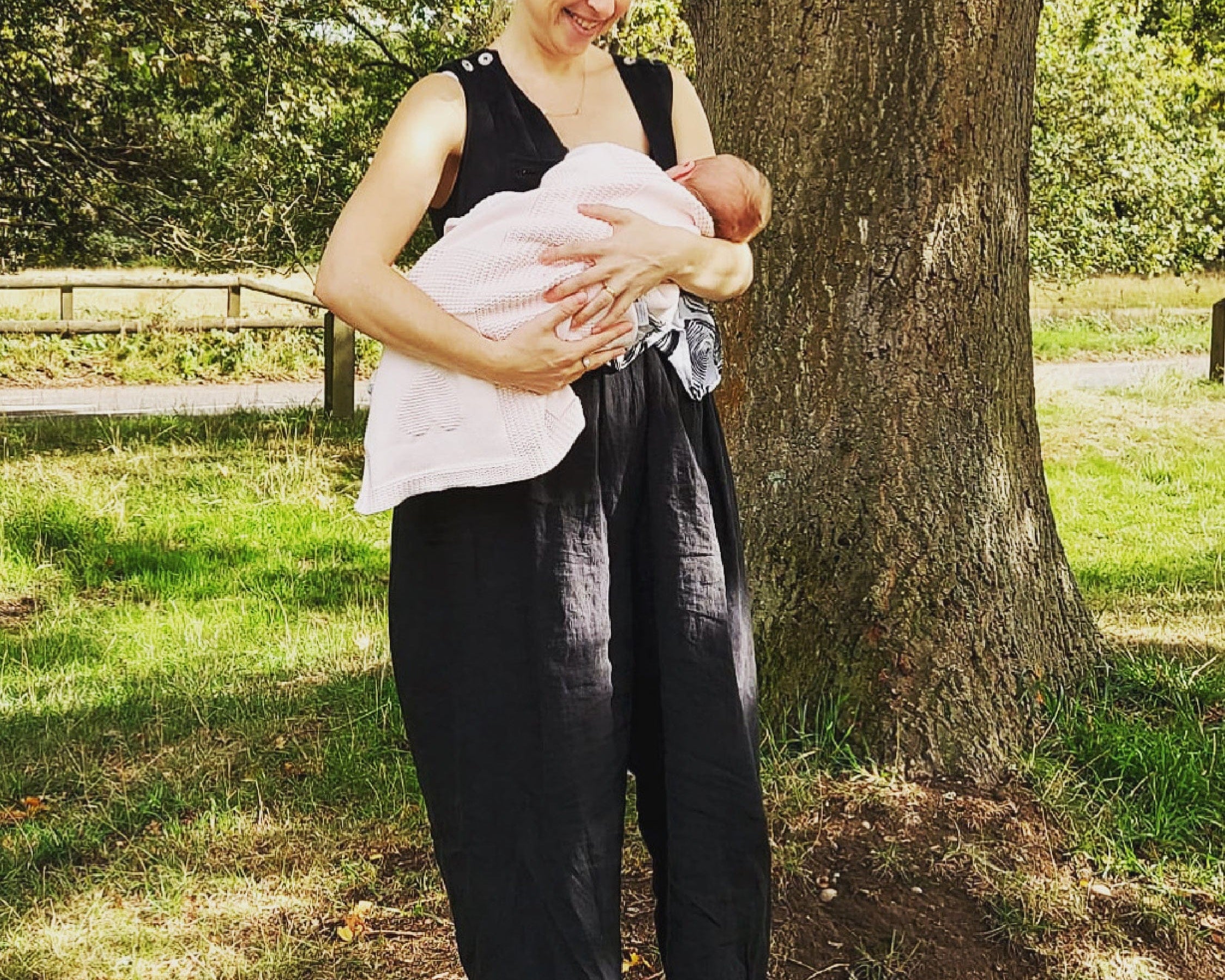 JOURNY Linen Jumpsuit Ada Black 15