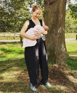 JOURNY Linen Jumpsuit Ada Black 15