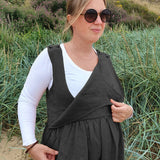 JOURNY Linen Jumpsuit Ada Black 12
