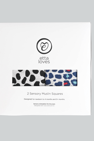 Etta Loves Animal Print Muslin 2 Pack 4