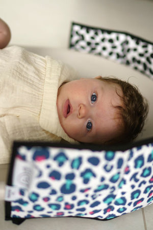 Etta Loves Animal Print Sensory Strip Reversible 6