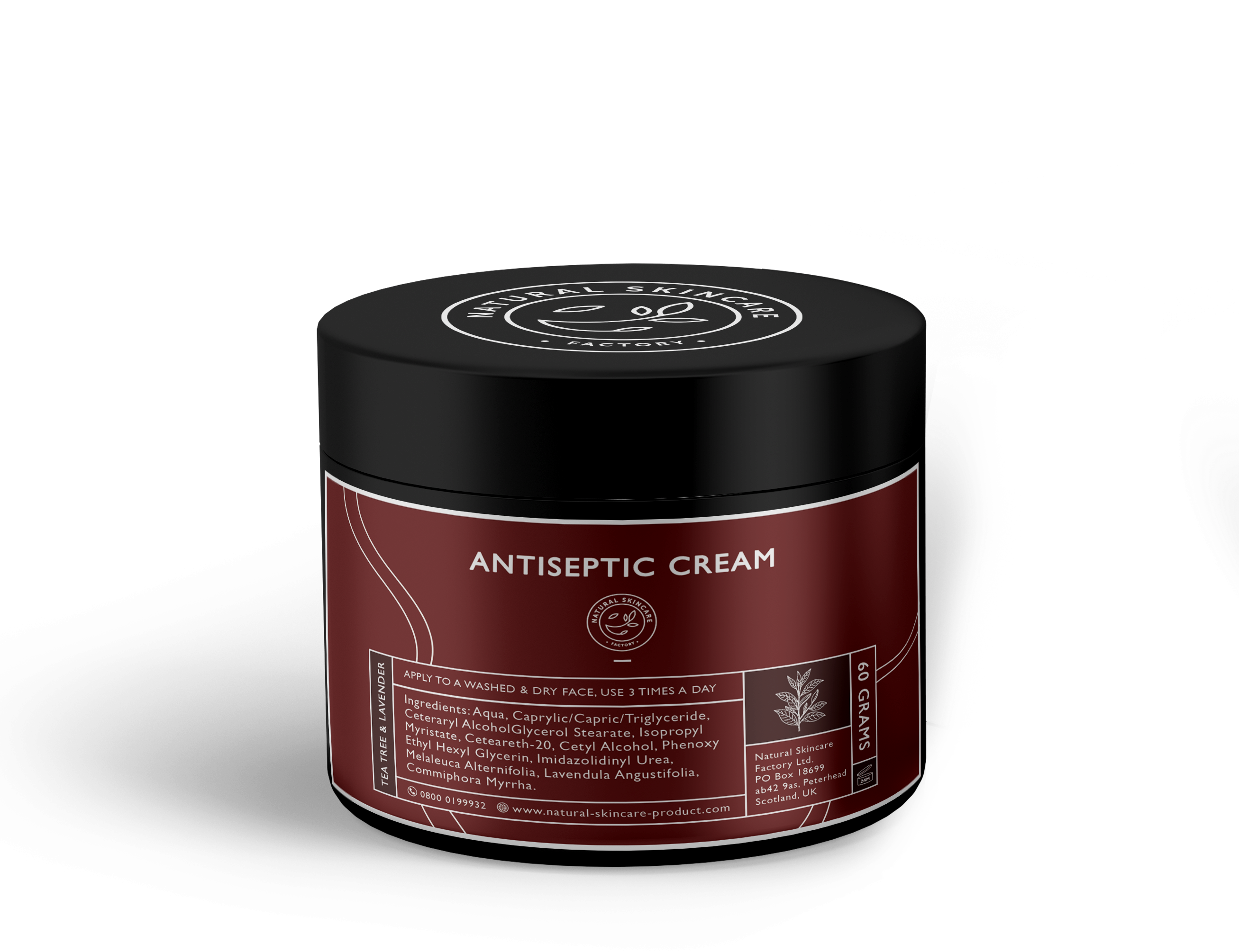 Natural Skincare Factory Tea Tree Lavender Cream 1