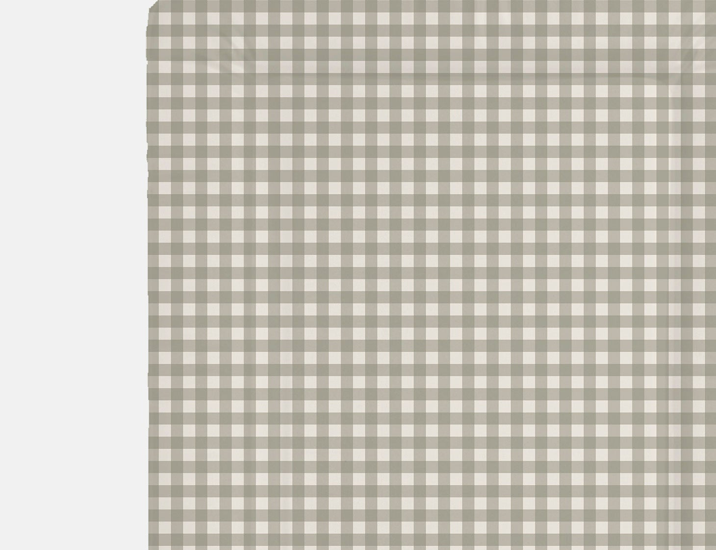 Ralphie Bear Gingham Sage Table Changing Mat 1