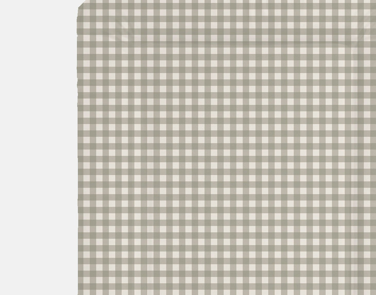 Ralphie Bear Gingham Sage Table Changing Mat 1
