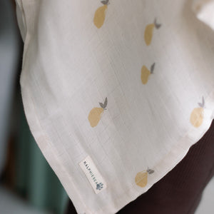 Ralphie Bear Pears Large Swaddle Muslin 3
