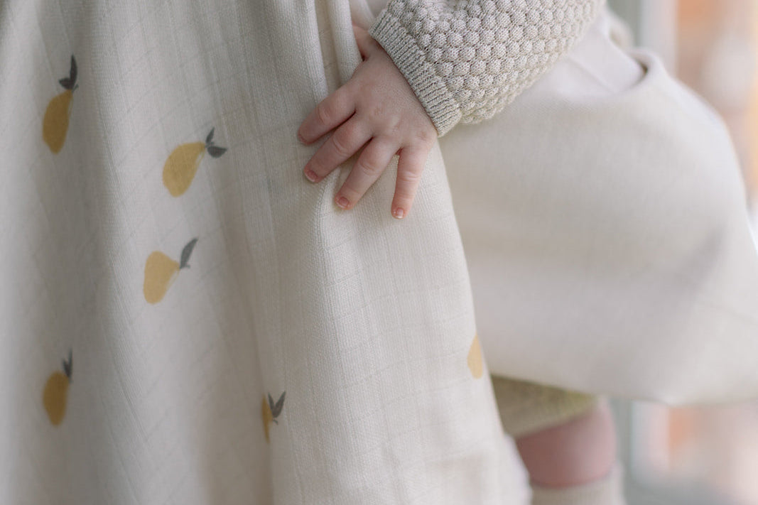 Ralphie Bear Pears Large Swaddle Muslin 8