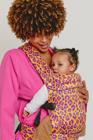 Bizzi Growin Nomad Air Animal Print Baby Carrier Crazy Cat 5