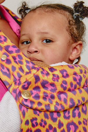 Bizzi Growin Nomad Air Animal Print Baby Carrier Crazy Cat 1