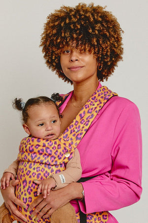Bizzi Growin Nomad Air Animal Print Baby Carrier Crazy Cat 6
