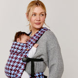Bizzi Growin Nomad Air Houndstooth Baby Carrier Harlow Lavender Blue 7