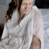 Ralphie Bear Pears Large Swaddle Muslin 12