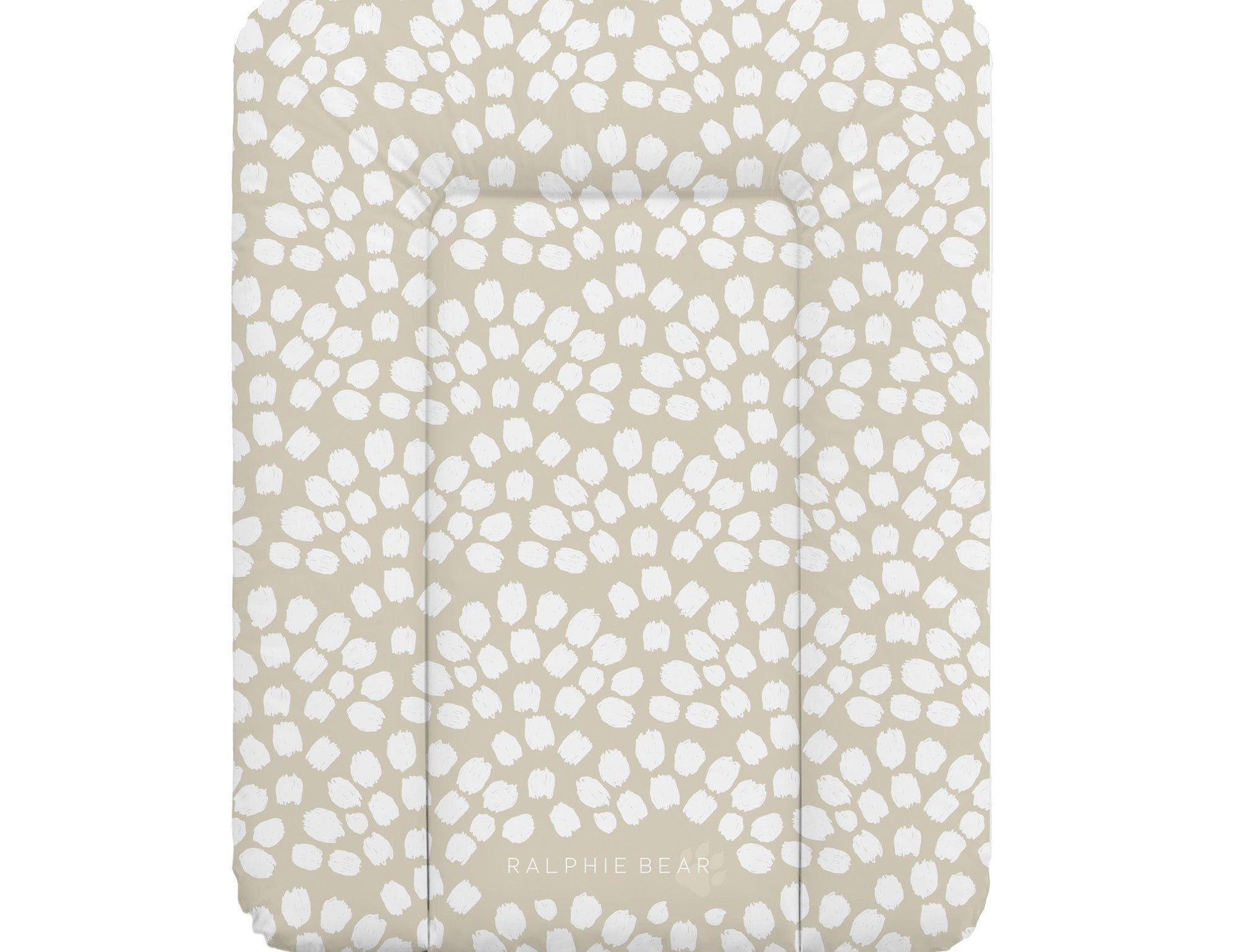 Ralphie Bear Scallop Comfort Changing Mat 1