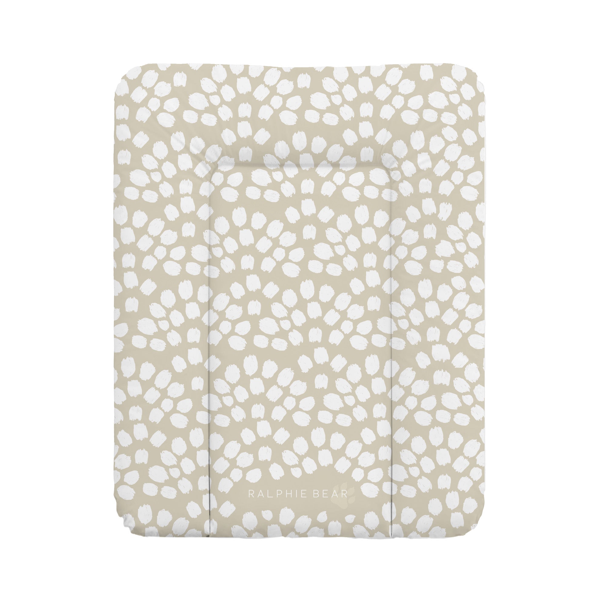Ralphie Bear Scallop Comfort Changing Mat 1