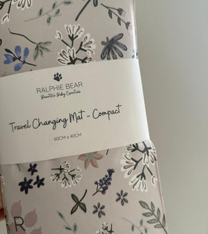 Ralphie Bear Wildflower Compact Travel Mat 2