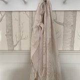 Ralphie Bear Seashell Large Swaddle Muslin 11