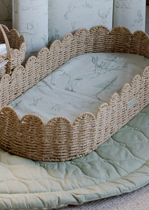 Ralphie Bear Baby Changing Basket and Mat Bundle 2