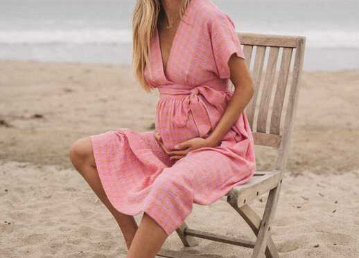hatch pink dress The Talia Dress