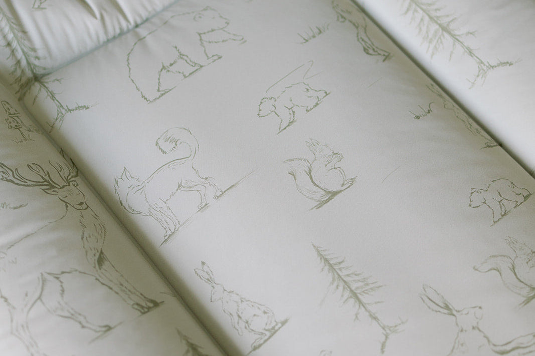 Ralphie Bear Woodland Comfort Changing Mat 6