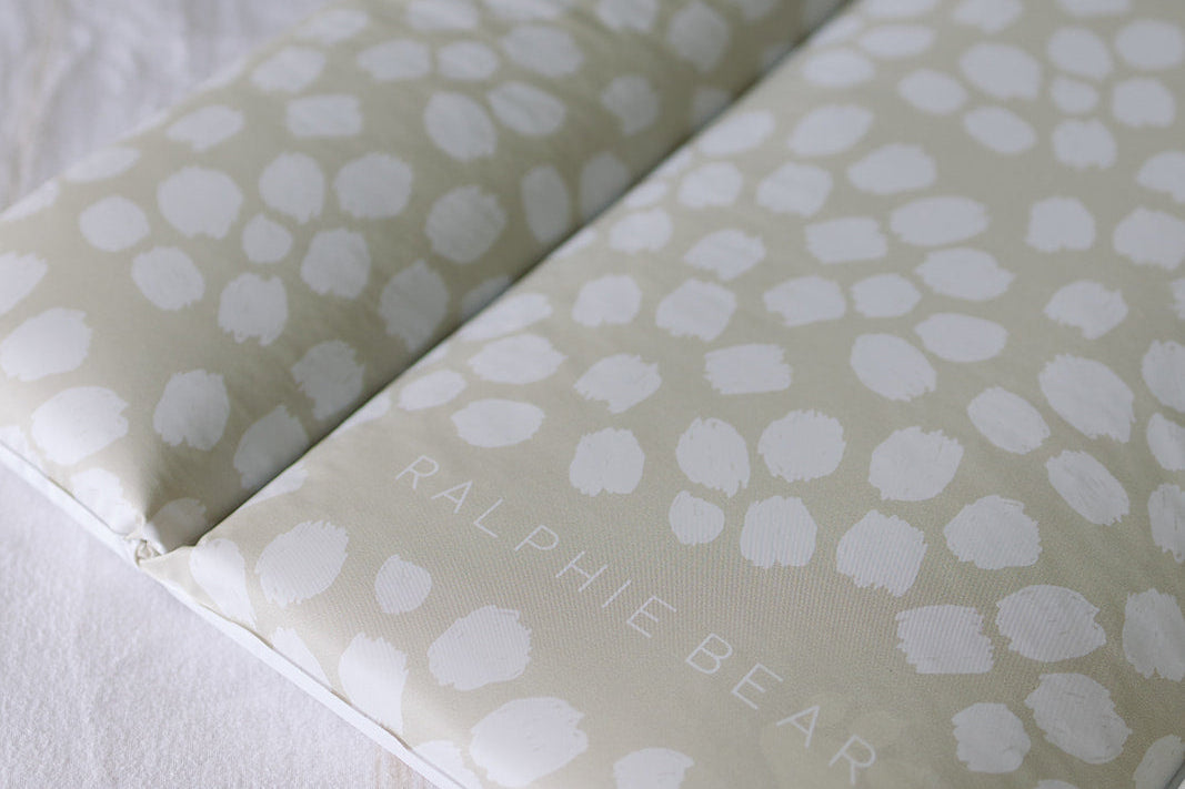 Ralphie Bear Scallop Comfort Changing Mat 4