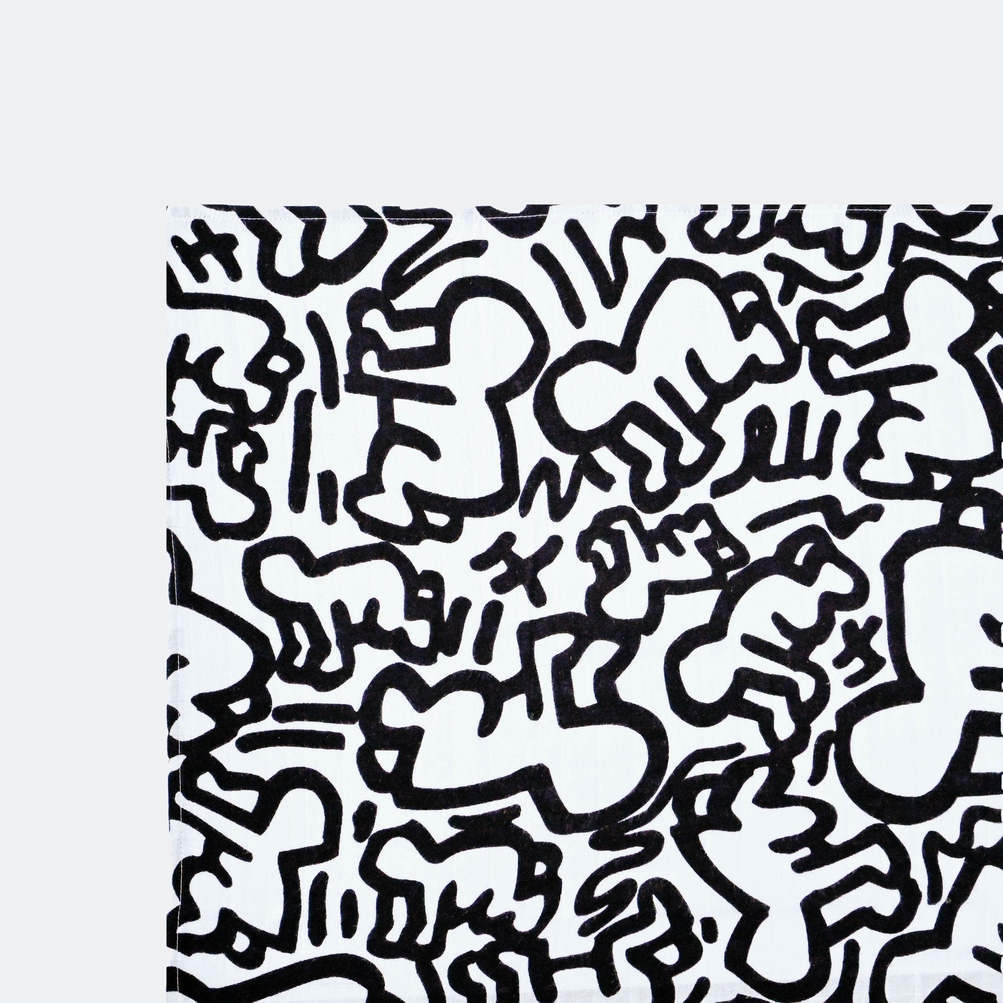 Etta Loves Etta Loves X Keith Haring 2 Pack Muslin Squares 5