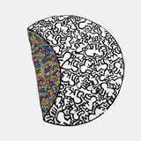 Etta Loves Etta Loves X Keith Haring Playmat Reversible 1