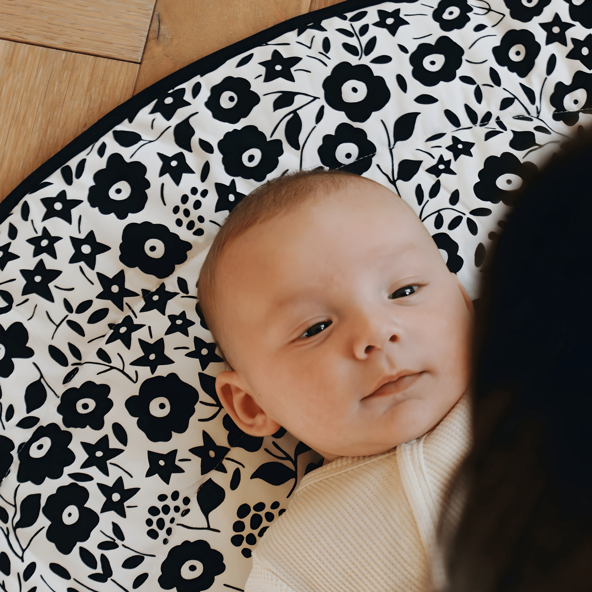 Etta Loves Etta Loves X Liberty Reversible Sensory Playmat Suitable From Birth 4