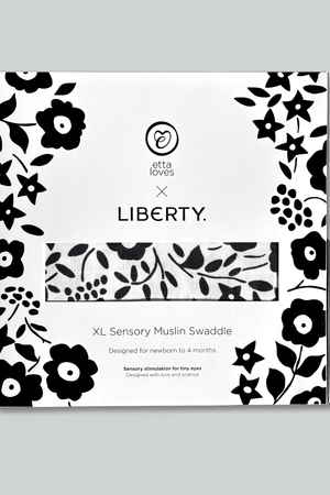 Etta Loves Etta Loves X Liberty Sensory Xl Muslin Swaddle for 0 4m 7