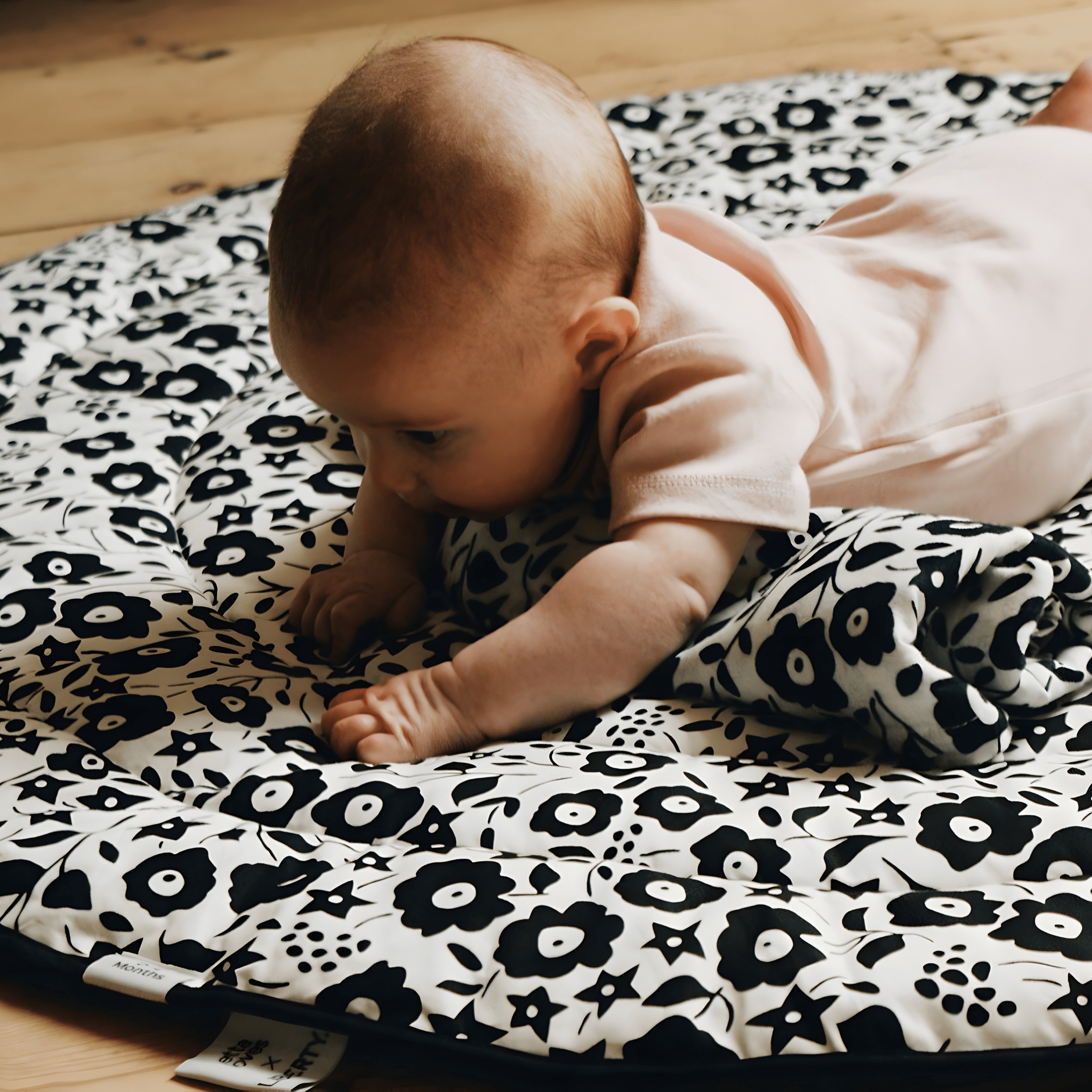 Etta Loves Etta Loves X Liberty Reversible Sensory Playmat Suitable From Birth 9
