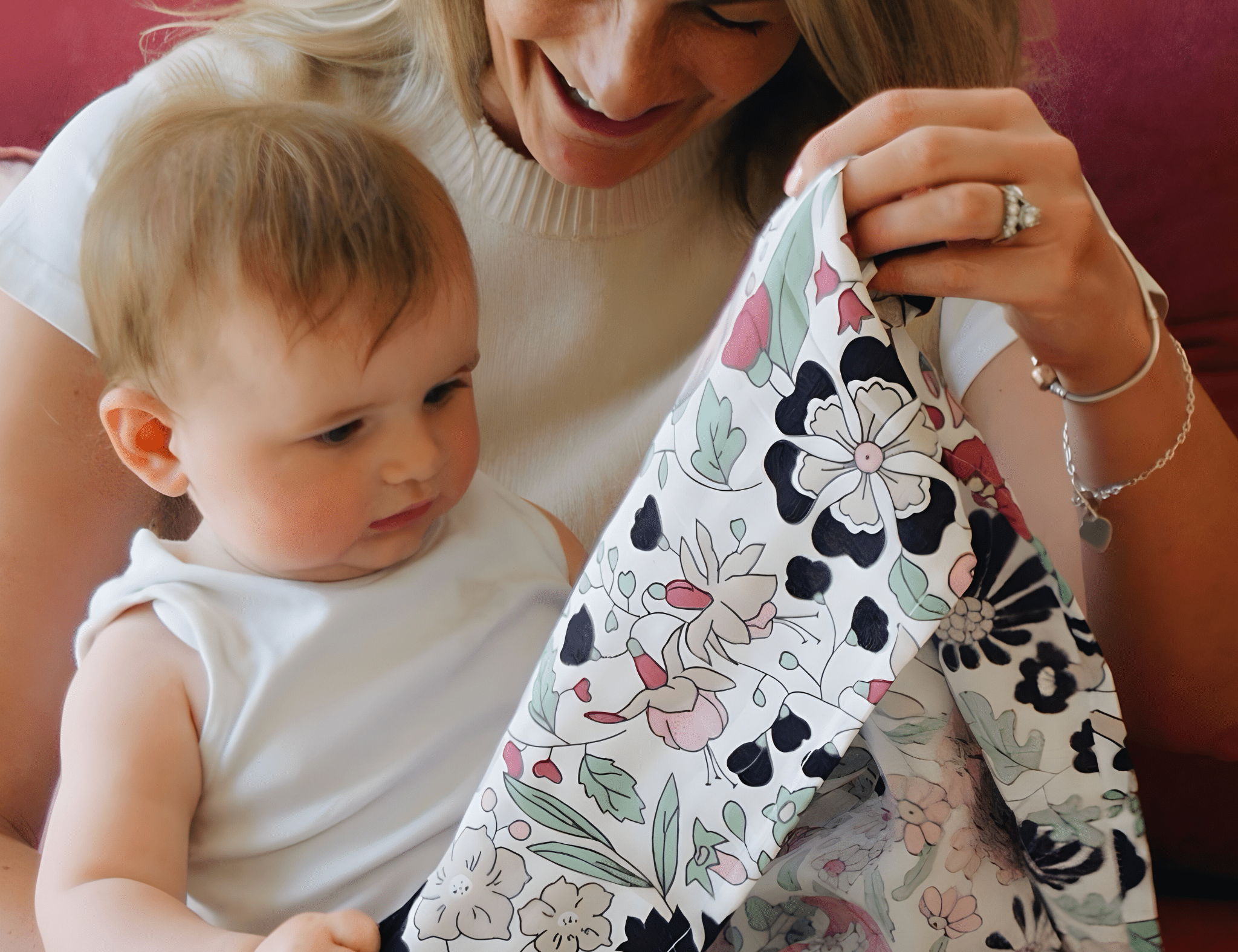 Etta Loves Etta Loves X Liberty Sensory Xl Muslin Swaddle for 5 2