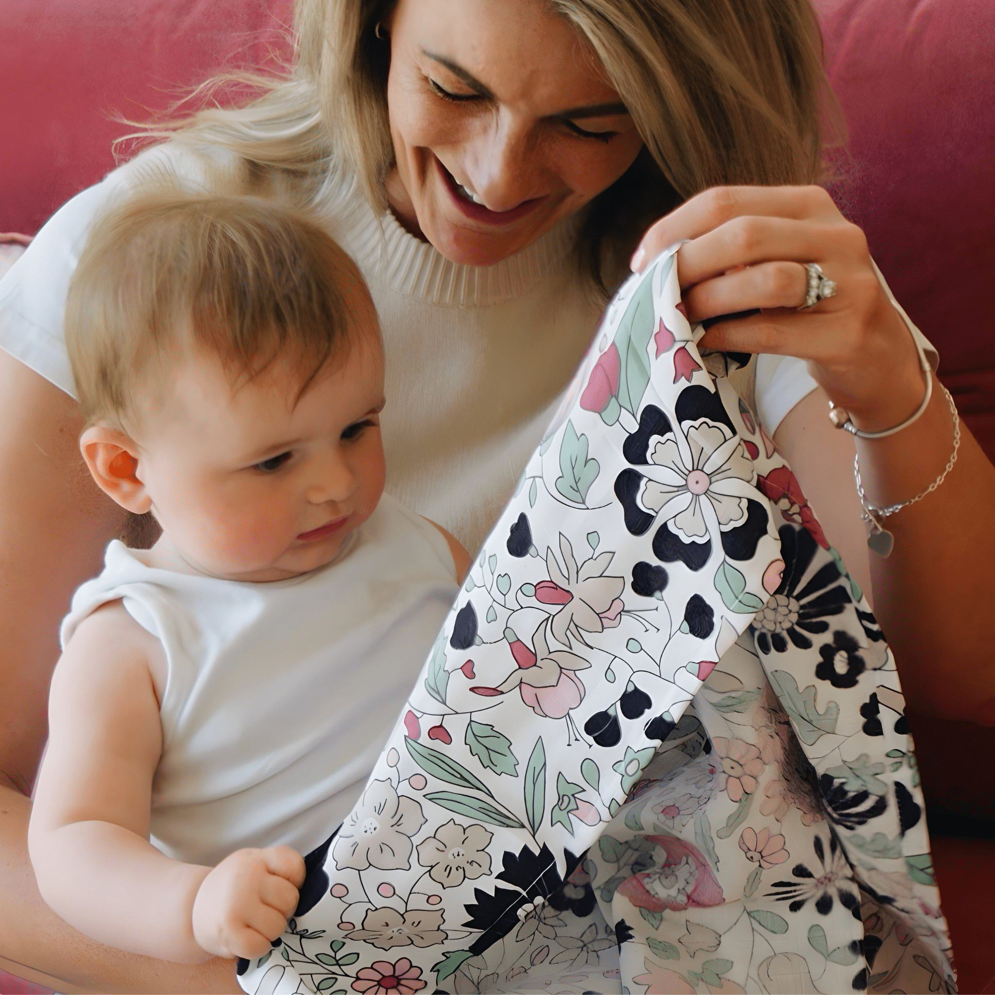 Etta Loves Etta Loves X Liberty Sensory Xl Muslin Swaddle for 5 2
