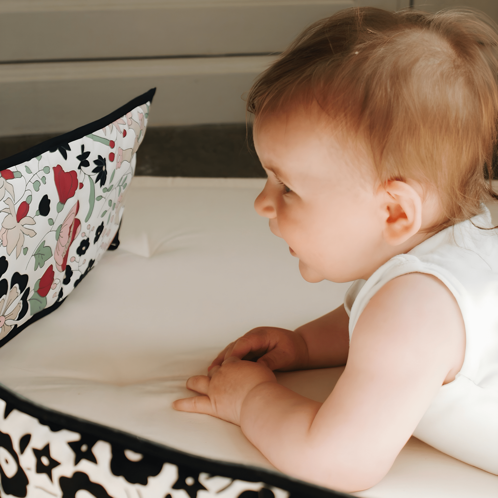 Etta Loves Etta Loves X Liberty Reversible Sensory Strip Suitable From Birth 8