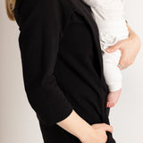 JOURNY Etta Jumpsuit Black French Terry 5