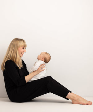 JOURNY Etta Jumpsuit Black French Terry 9