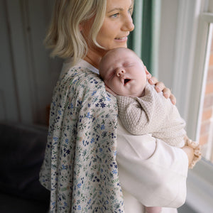 Ralphie Bear Wildflower Large Swaddle Muslin 3