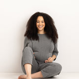 JOURNY Etta Jumpsuit French Terry Grey 4