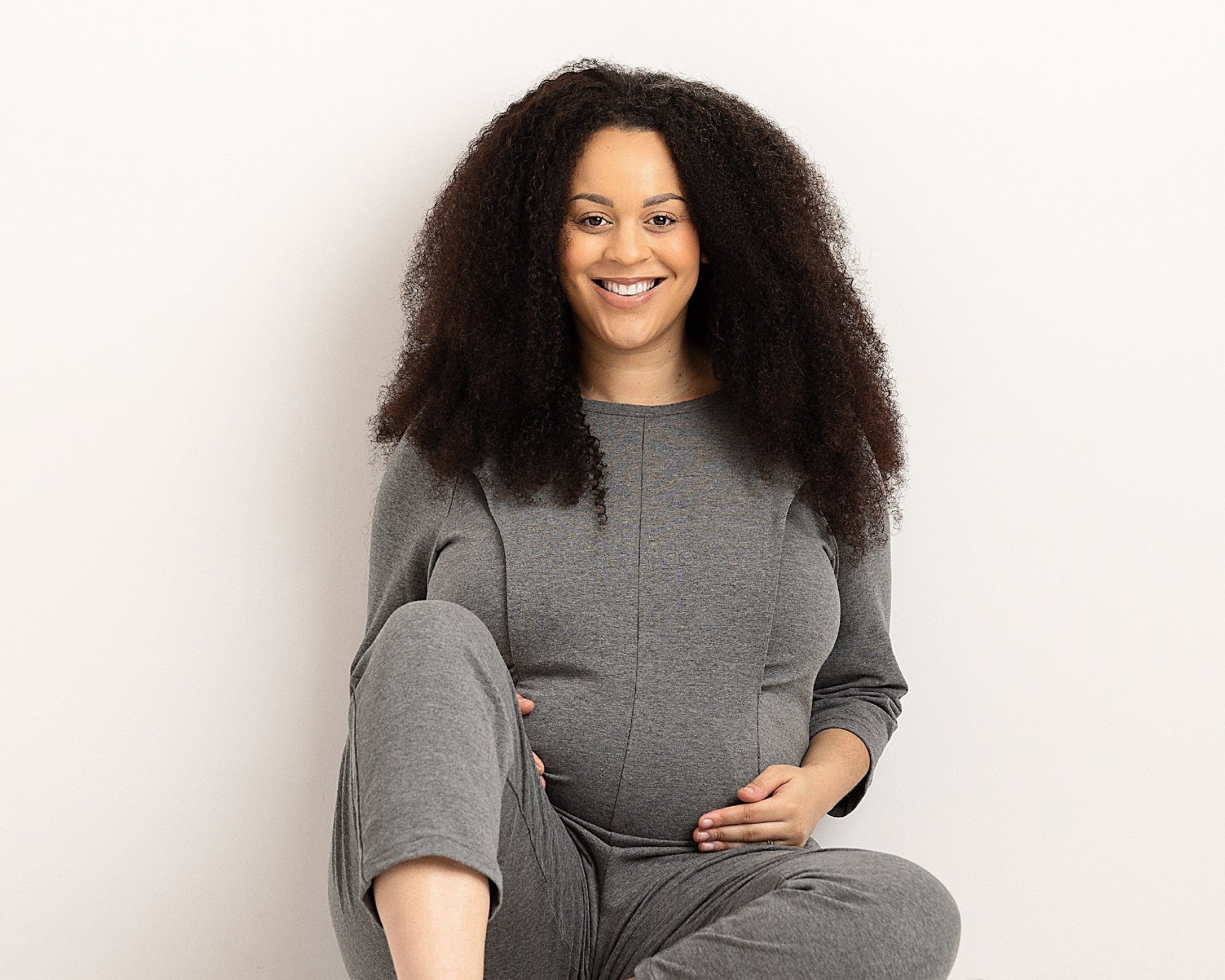 JOURNY Etta Jumpsuit French Terry Grey 4