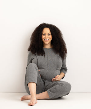 JOURNY Etta Jumpsuit French Terry Grey 4