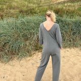 JOURNY Etta Jumpsuit French Terry Grey 11