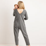 JOURNY Etta Jumpsuit French Terry Grey 3