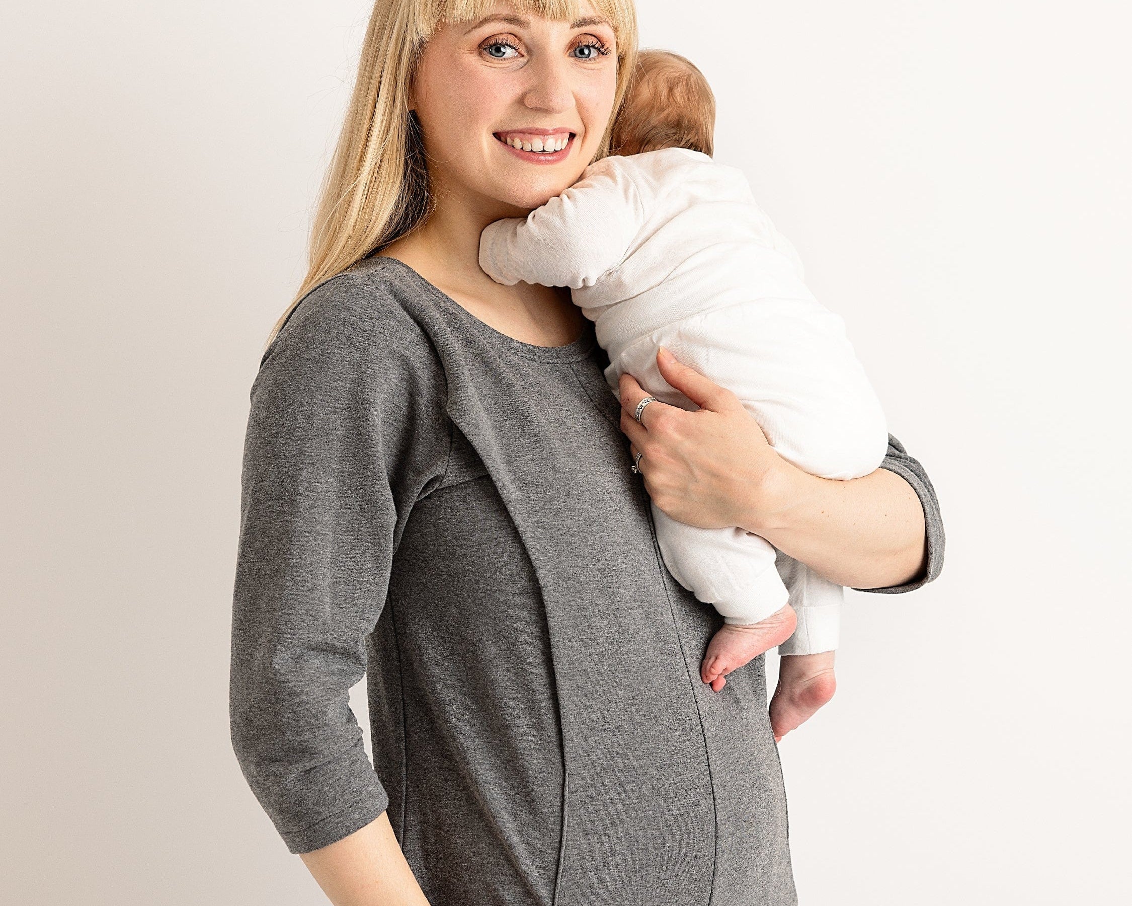 JOURNY Etta Jumpsuit French Terry Grey 5