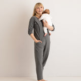 JOURNY Etta Jumpsuit French Terry Grey 7
