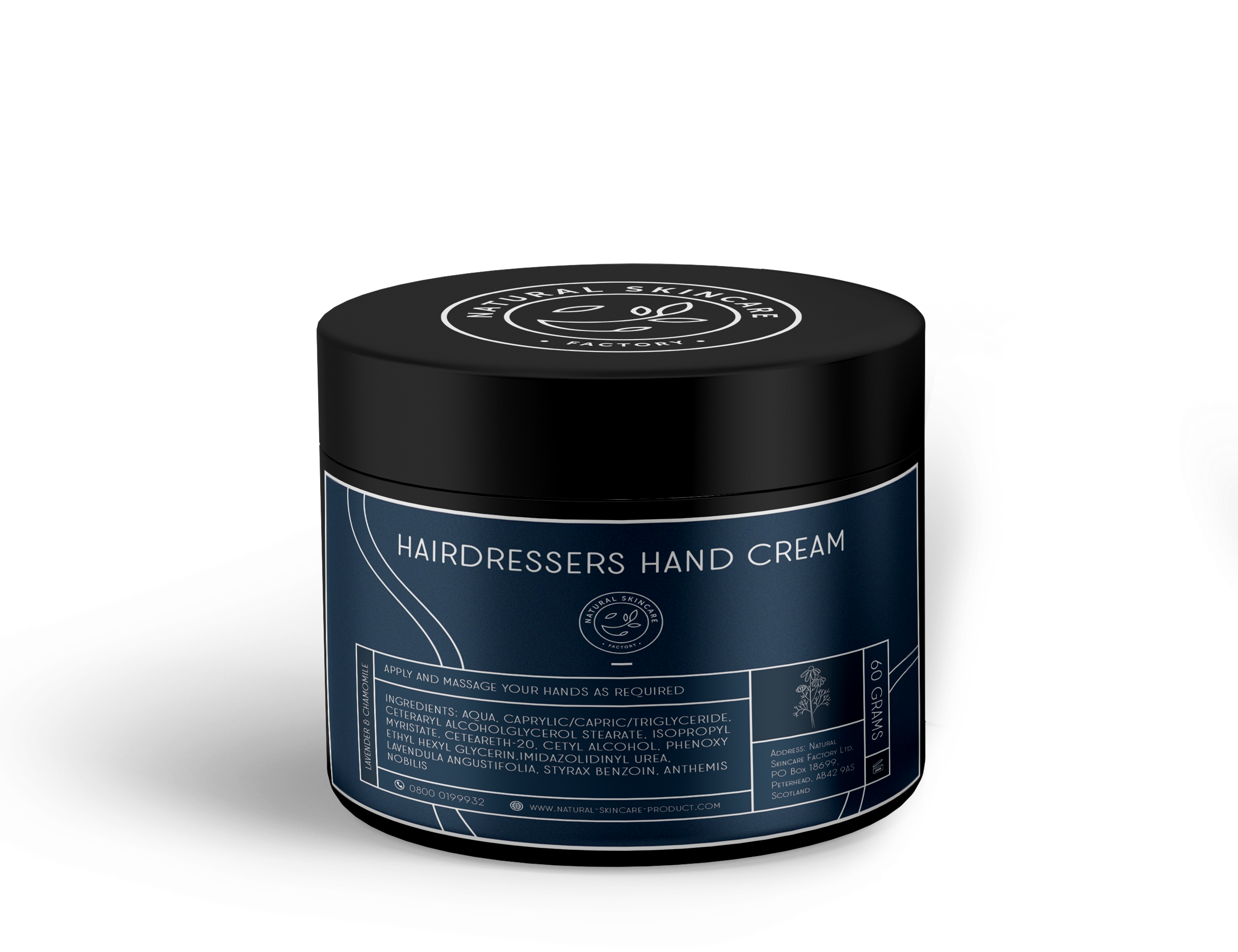 Natural Skincare Factory Hairdressers Hand Cream 1