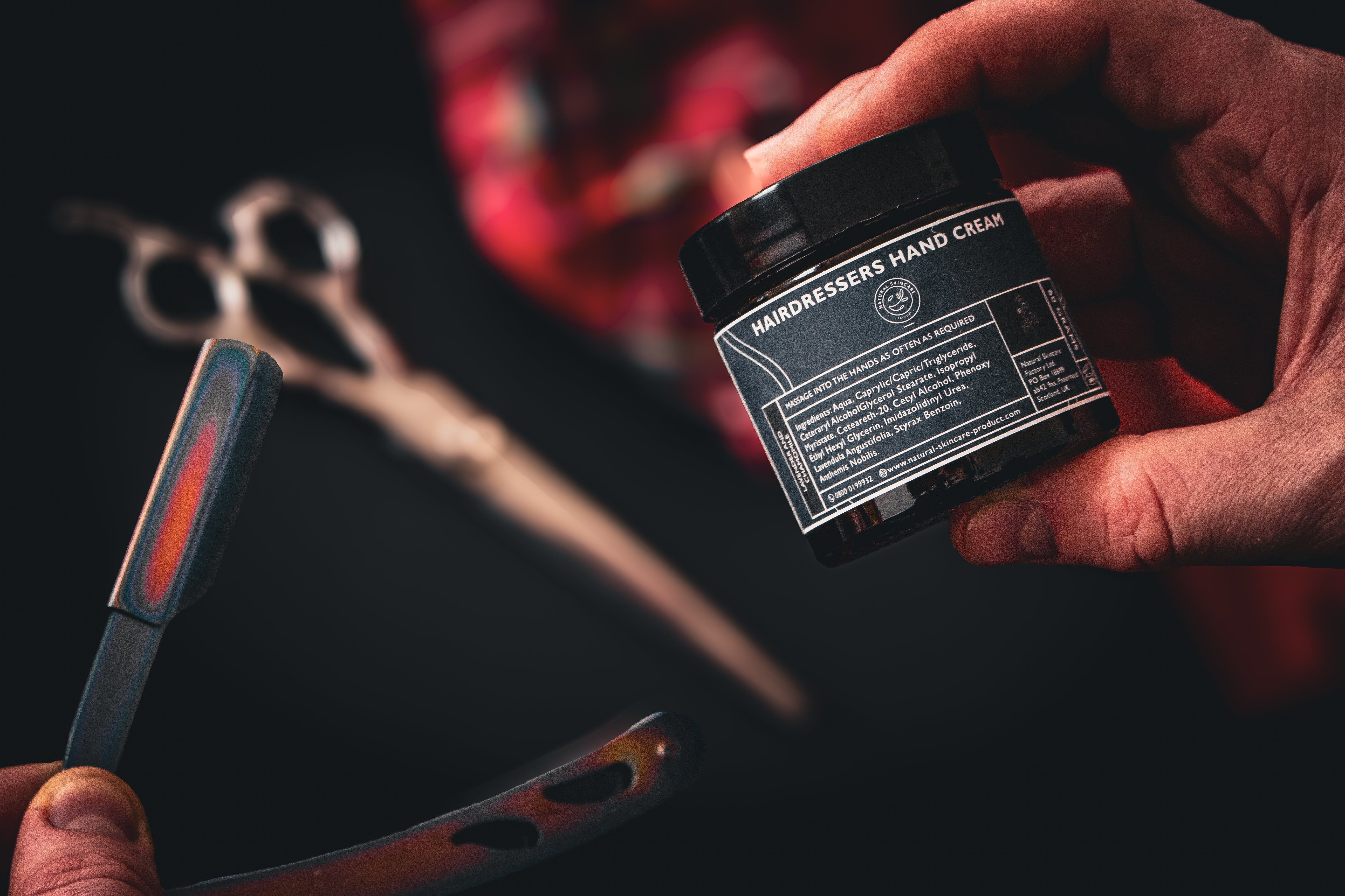 Natural Skincare Factory Hairdressers Hand Cream 4