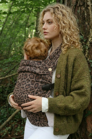 Bizzi Growin Nomad Air Animal Print Baby Carrier Jaguar 3