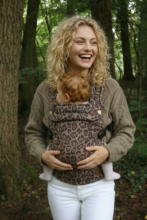 Bizzi Growin Nomad Air Animal Print Baby Carrier Jaguar 4