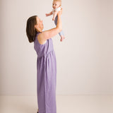JOURNY Linen Jumpsuit Ada Lavender 7
