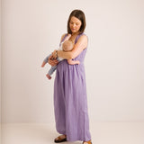 JOURNY Linen Jumpsuit Ada Lavender 5