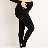 JOURNY Penny Leggings Maternity Postpartum Leggings Bump Supporting Black 1