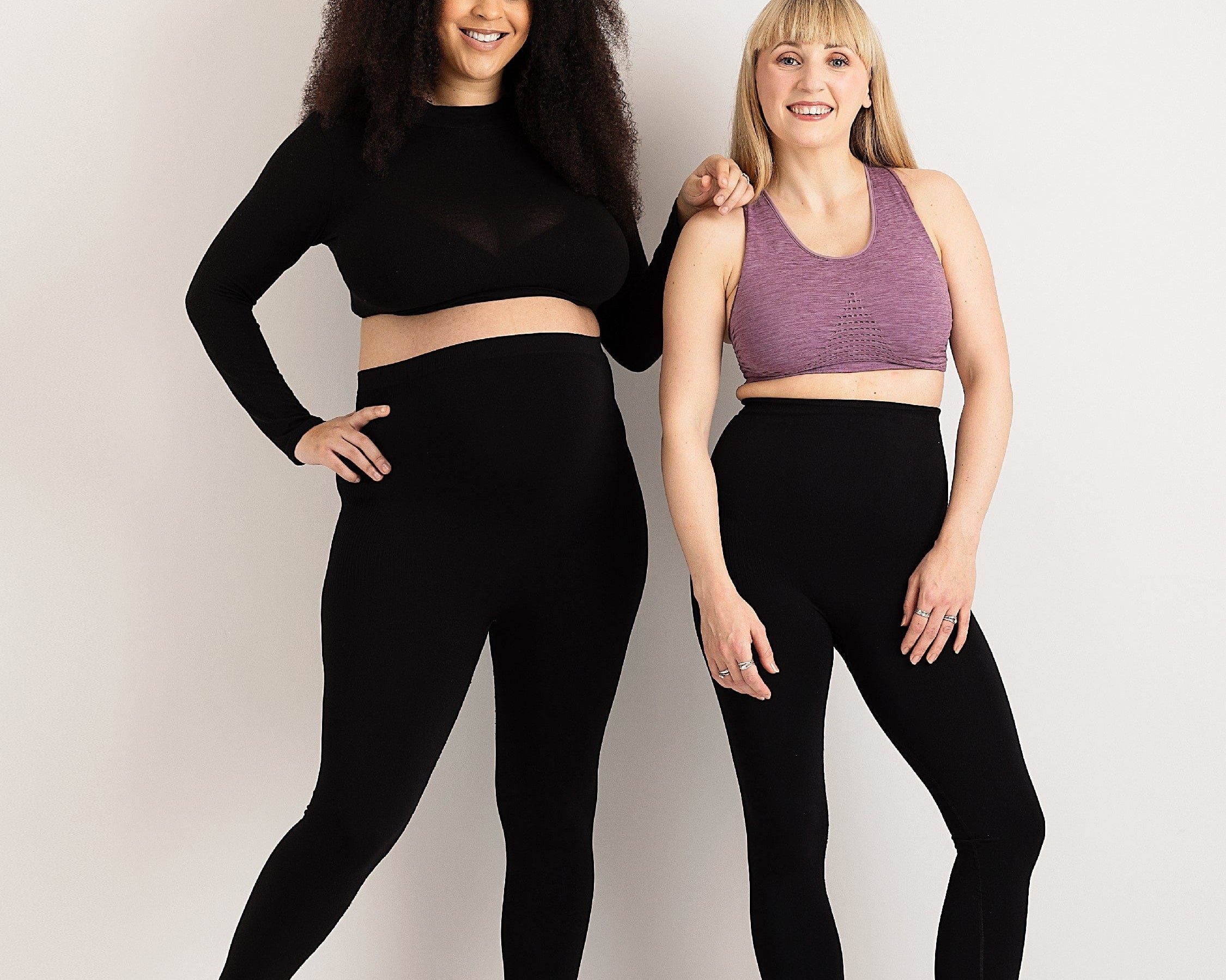 JOURNY Penny Leggings Maternity Postpartum Leggings Bump Supporting Black 4